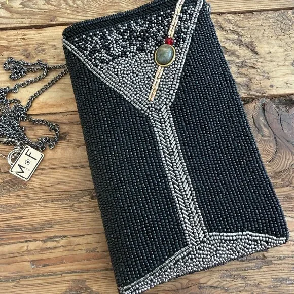 Mary Frances Crossbody Beaded Phone Bag - Picture 1 of 6